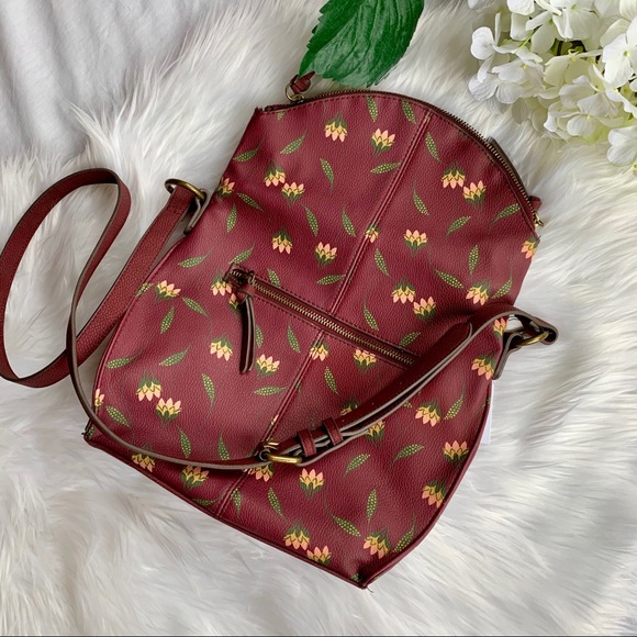 SALE🎉 Sonoma | Floral Fold-over Cross Body - Picture 4 of 8